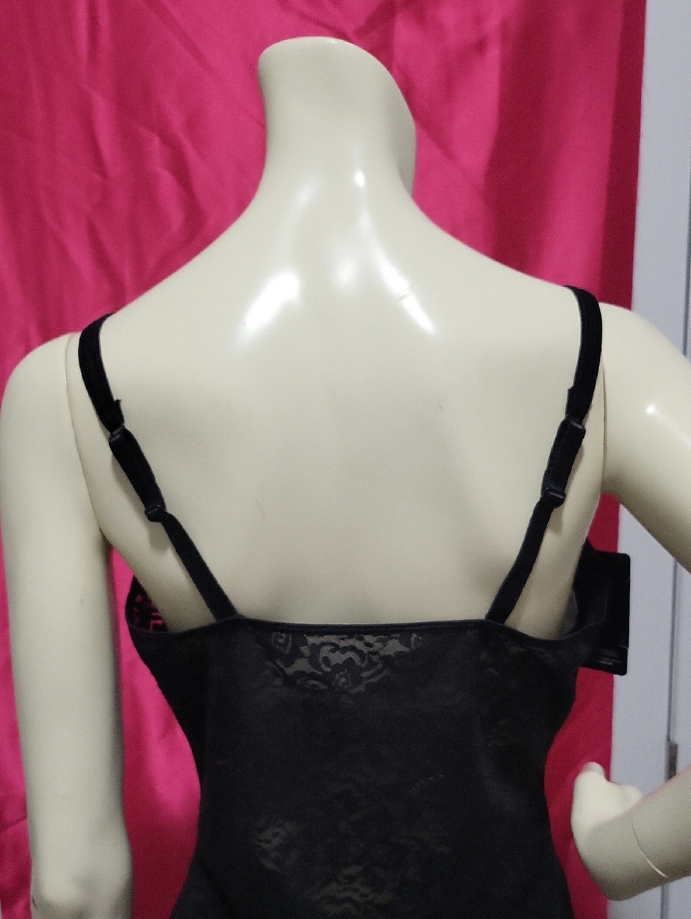 Maidenform Flexees Shaping Camisole 2XL Black Lace - Picture 3 of 5